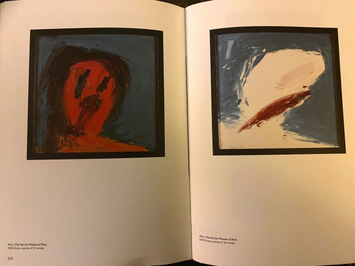 Wart's work, Secret Phases of Fear, featured in Windows and Mirrors by Djon Mundine (Art Ink, 2025)